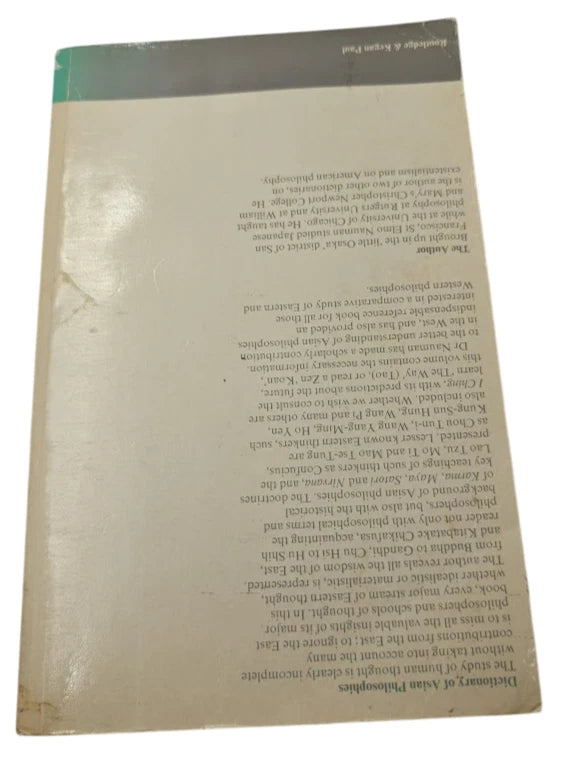 Dictionary of Asian Philosophies by St Elmo Nauman, actual copy, eBay photo 2 of 8