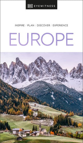 DK Eyewitness Europe travel guide cover