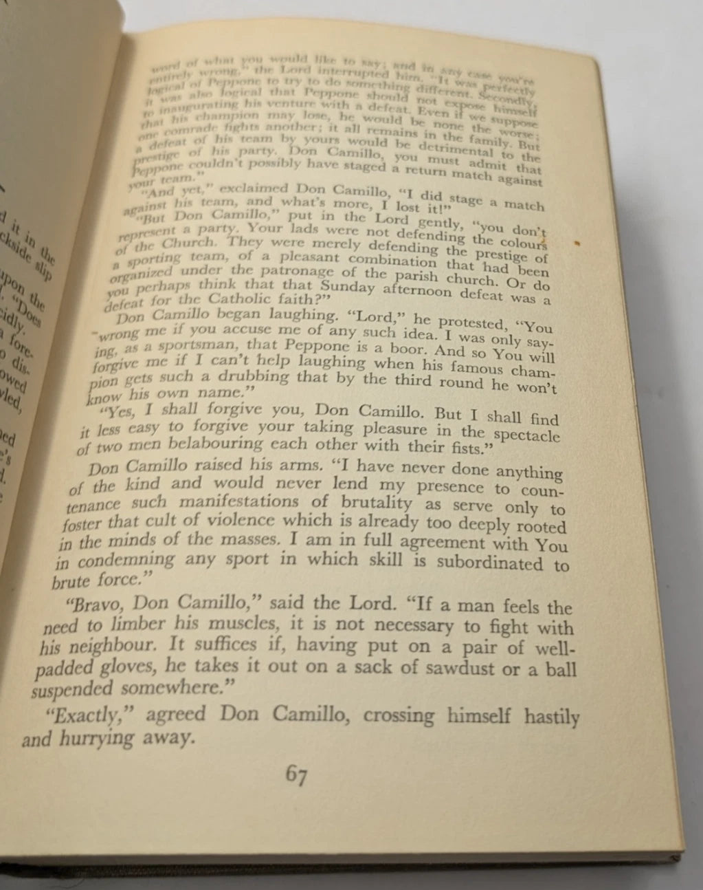 The Don Camillo Omnibus by Giovanni Guareschi, copy photograph 6 of 7