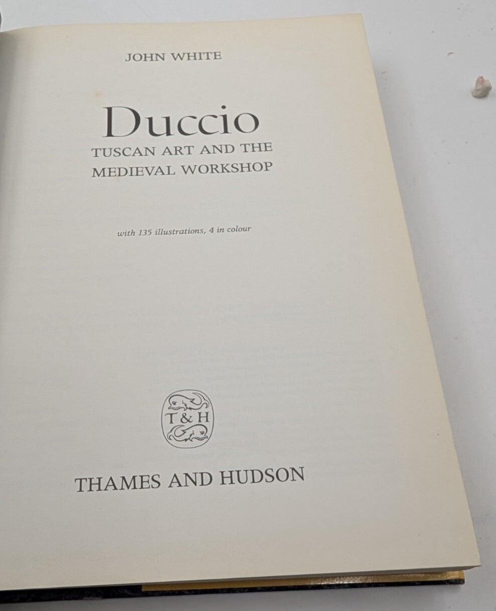 Duccio: Tuscan Art and the Mediaeval Workshop by John White, exact copy, photograph 9 of 9