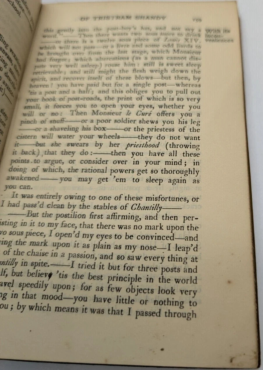 Tristram Shandy, volume 2, 1906 hardcover, photo 11
