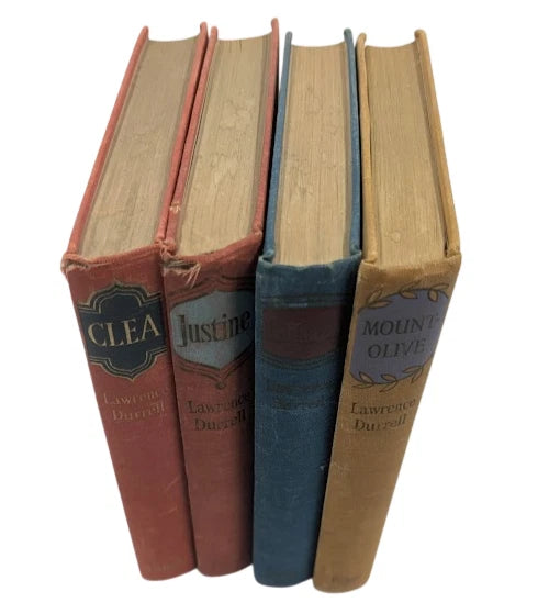 Lawrence Durrell four-book vintage bundle, Pearl Press photograph 1