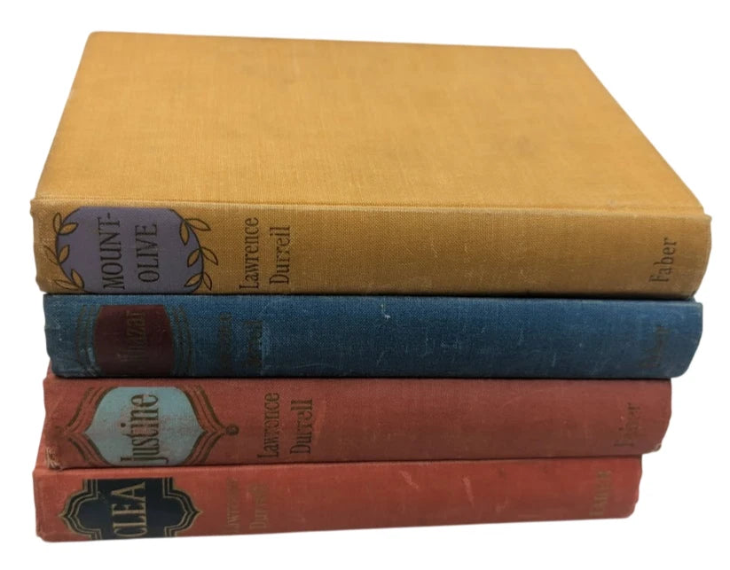 Lawrence Durrell four-book vintage bundle, Pearl Press photograph 2
