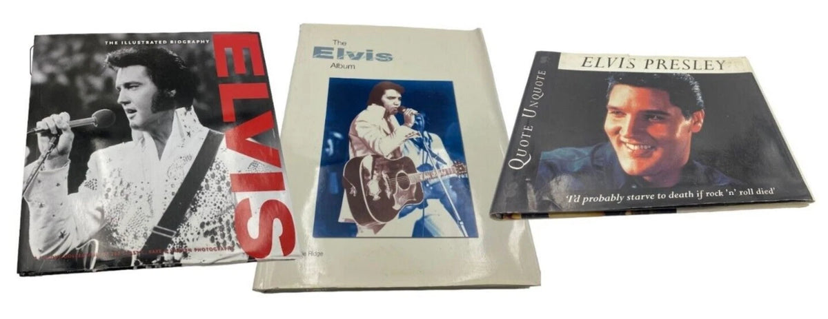 Elvis Presley three-book bundle, Pearl Press photograph 1