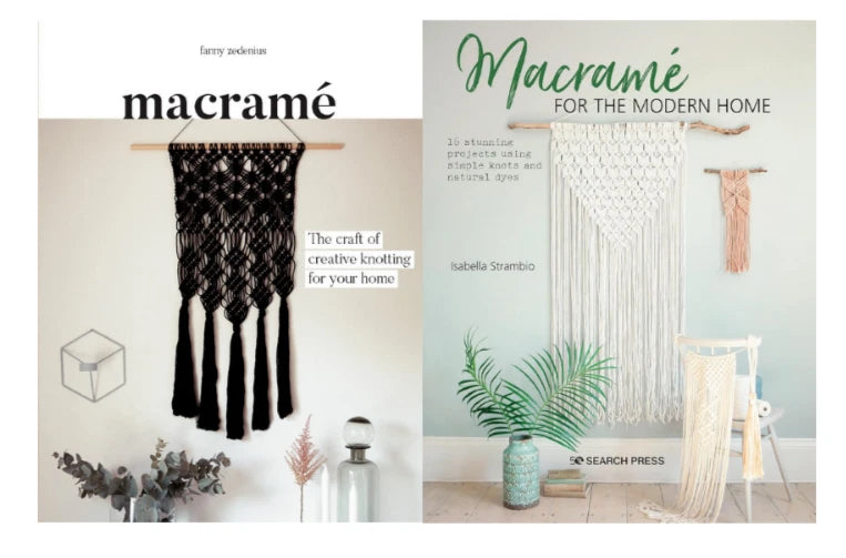 Two-book macramé craft bundle, Pearl Press photograph 2