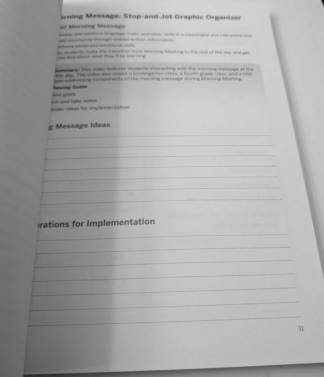 Elementary Core Course Resource Book - photograph 6