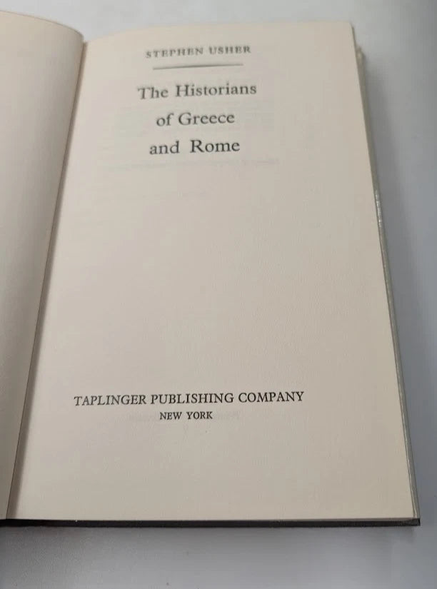 The Historians of Greece and Rome, Pearl Press photograph 5