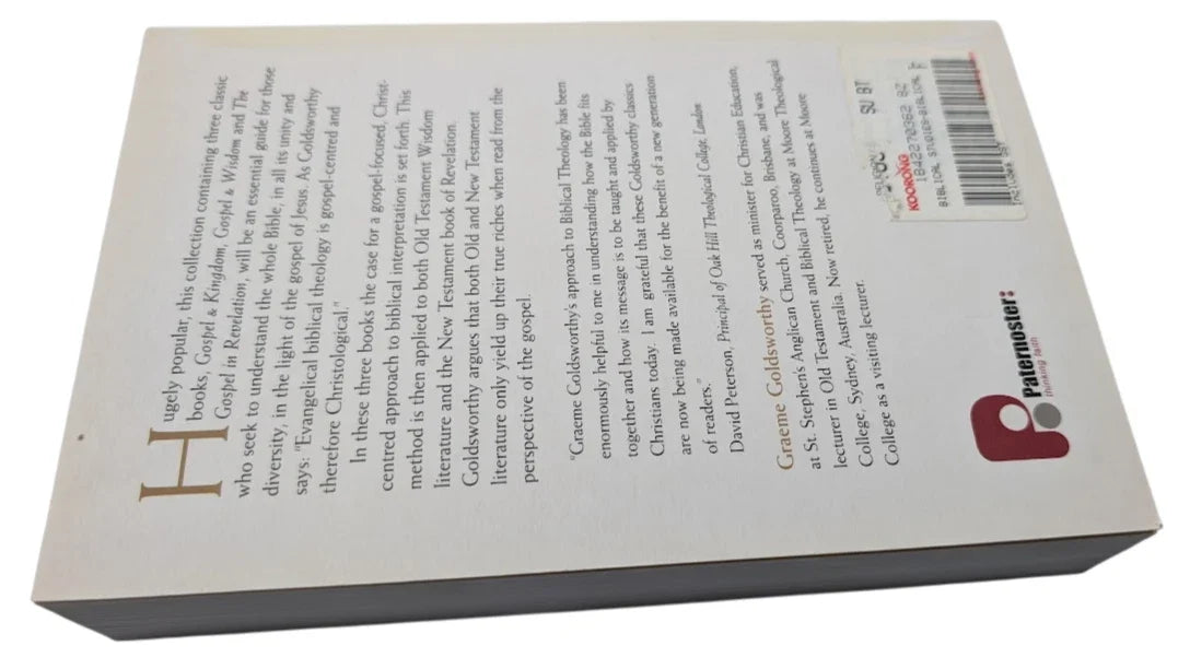 The Goldsworthy Trilogy: Gospel and Kingdom; Gospel and Wisdom; The Gospel in Revelation - photograph 2