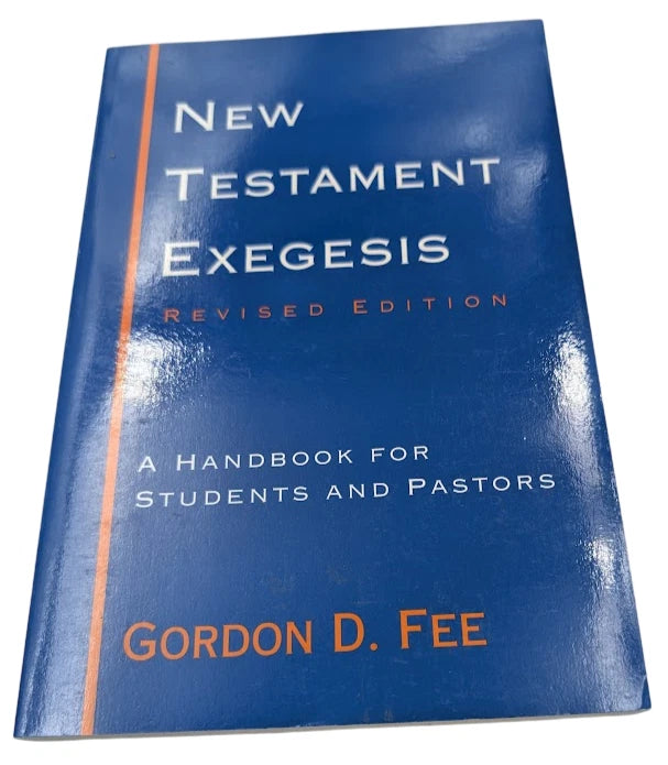 New Testament Exegesis Handbook Students Pastors Gordon Fee PB 1993 Theology, Pearl Press photograph 1