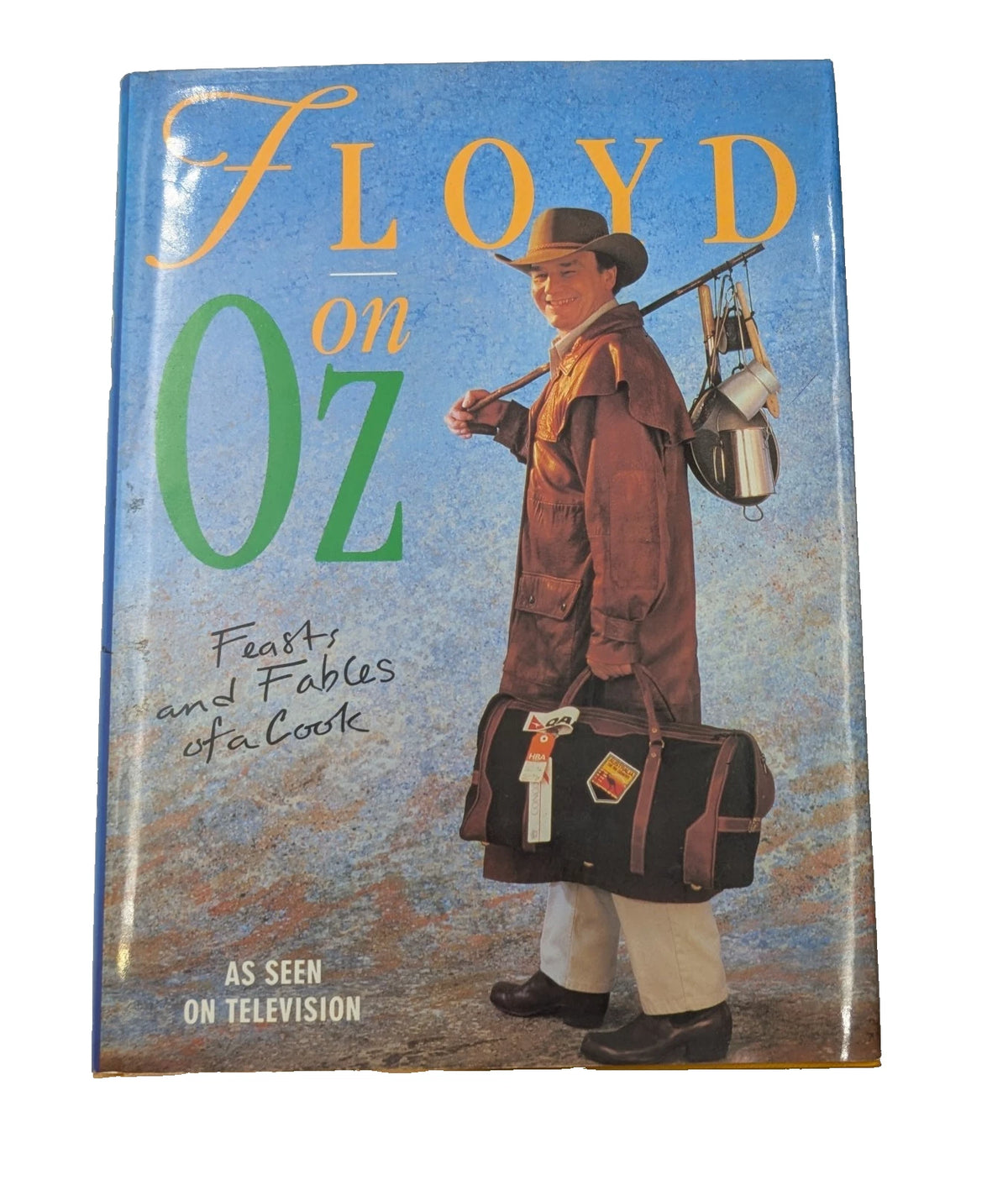 Floyd on Oz Feasts Fables Cook Down Under Keith Floyd PB 1992 Cooking Food, Pearl Press photograph 1