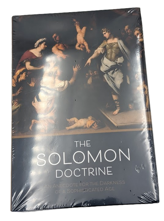 The Solomon Doctrine rear cover