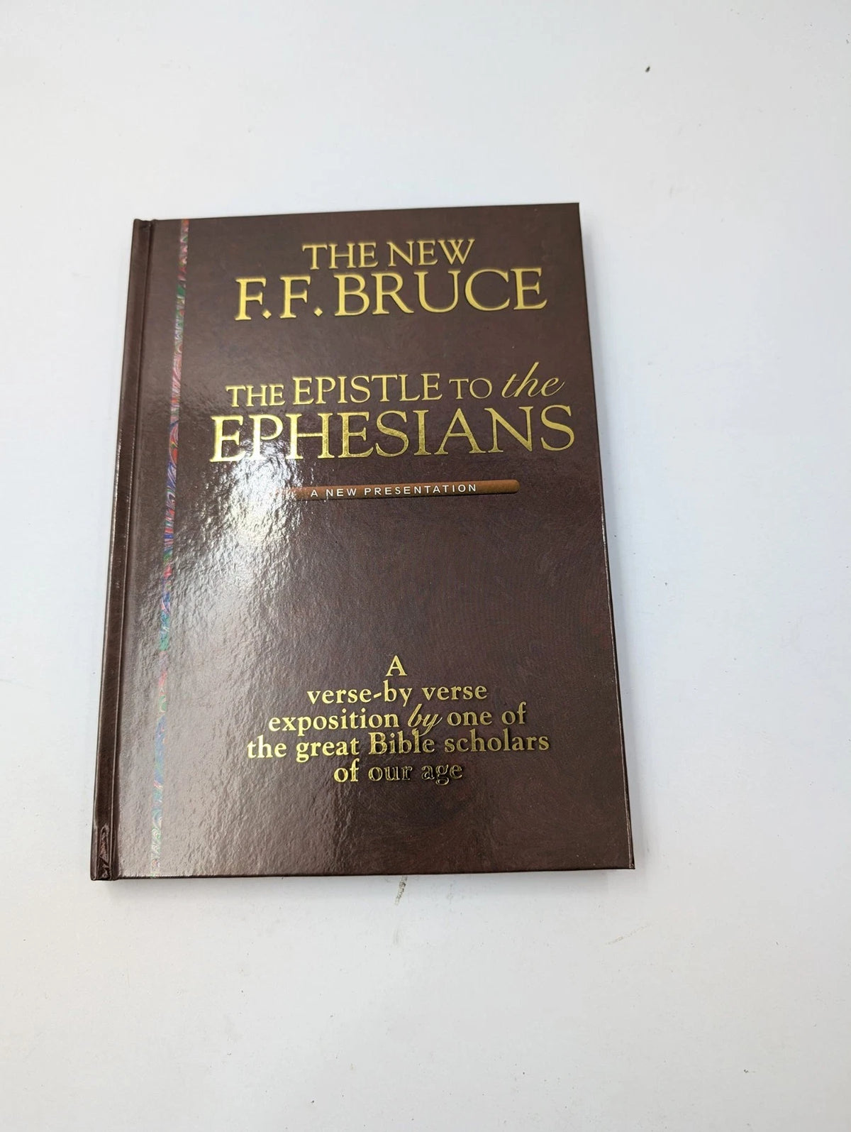 Epistle to the Ephesians Verse by Verse Exposition F F Bruce HC 2012 Bible, Pearl Press photograph 5