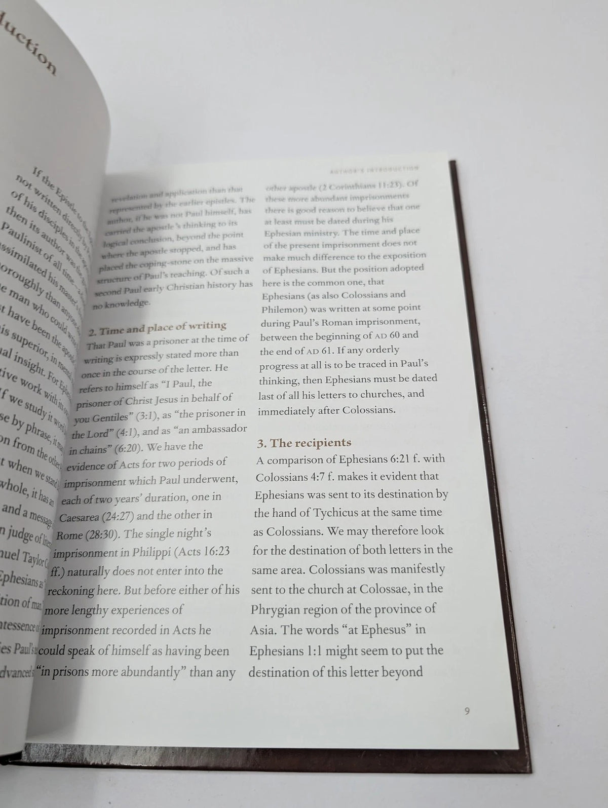 Epistle to the Ephesians Verse by Verse Exposition F F Bruce HC 2012 Bible, Pearl Press photograph 11