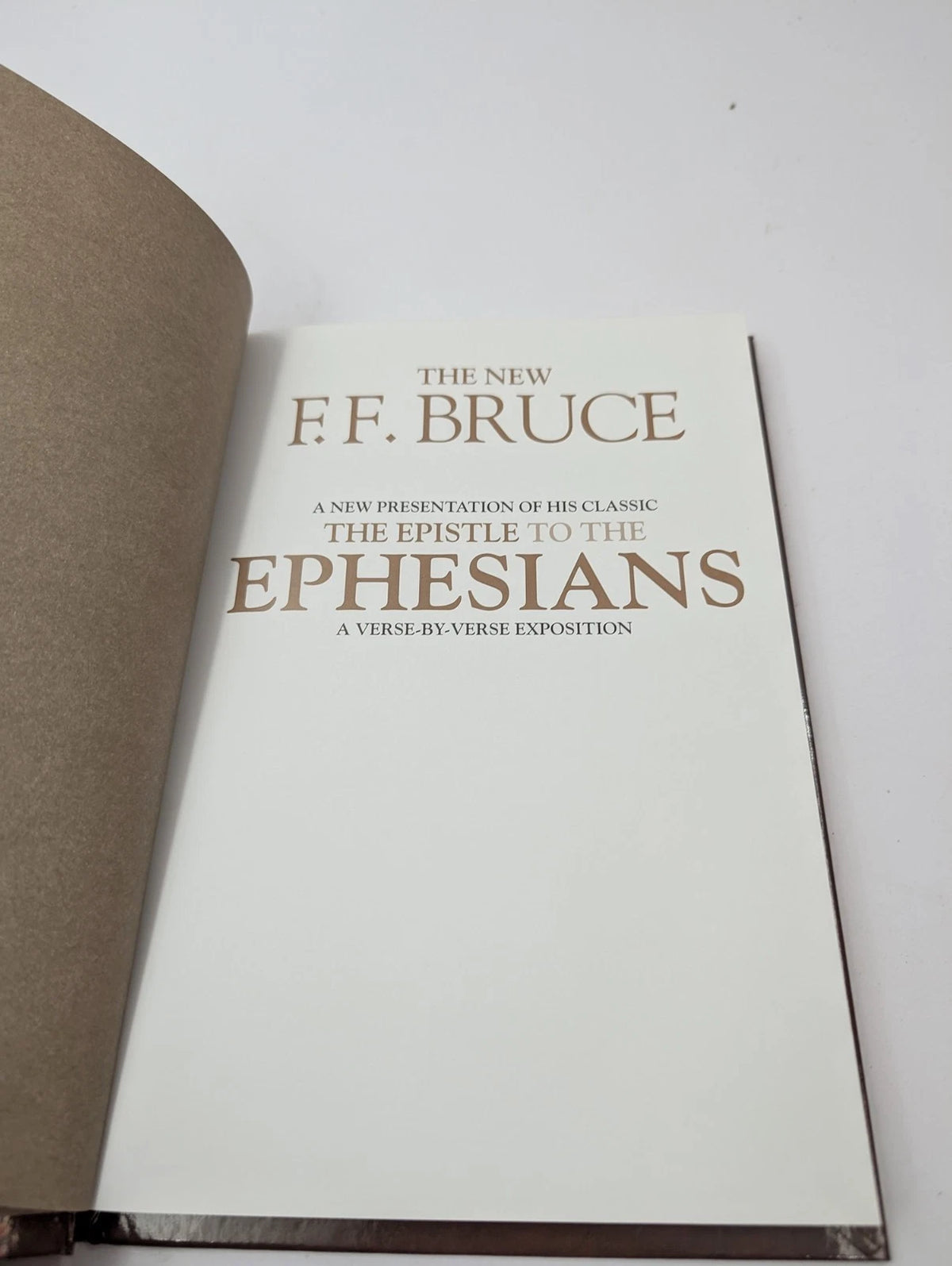 Epistle to the Ephesians Verse by Verse Exposition F F Bruce HC 2012 Bible, Pearl Press photograph 13