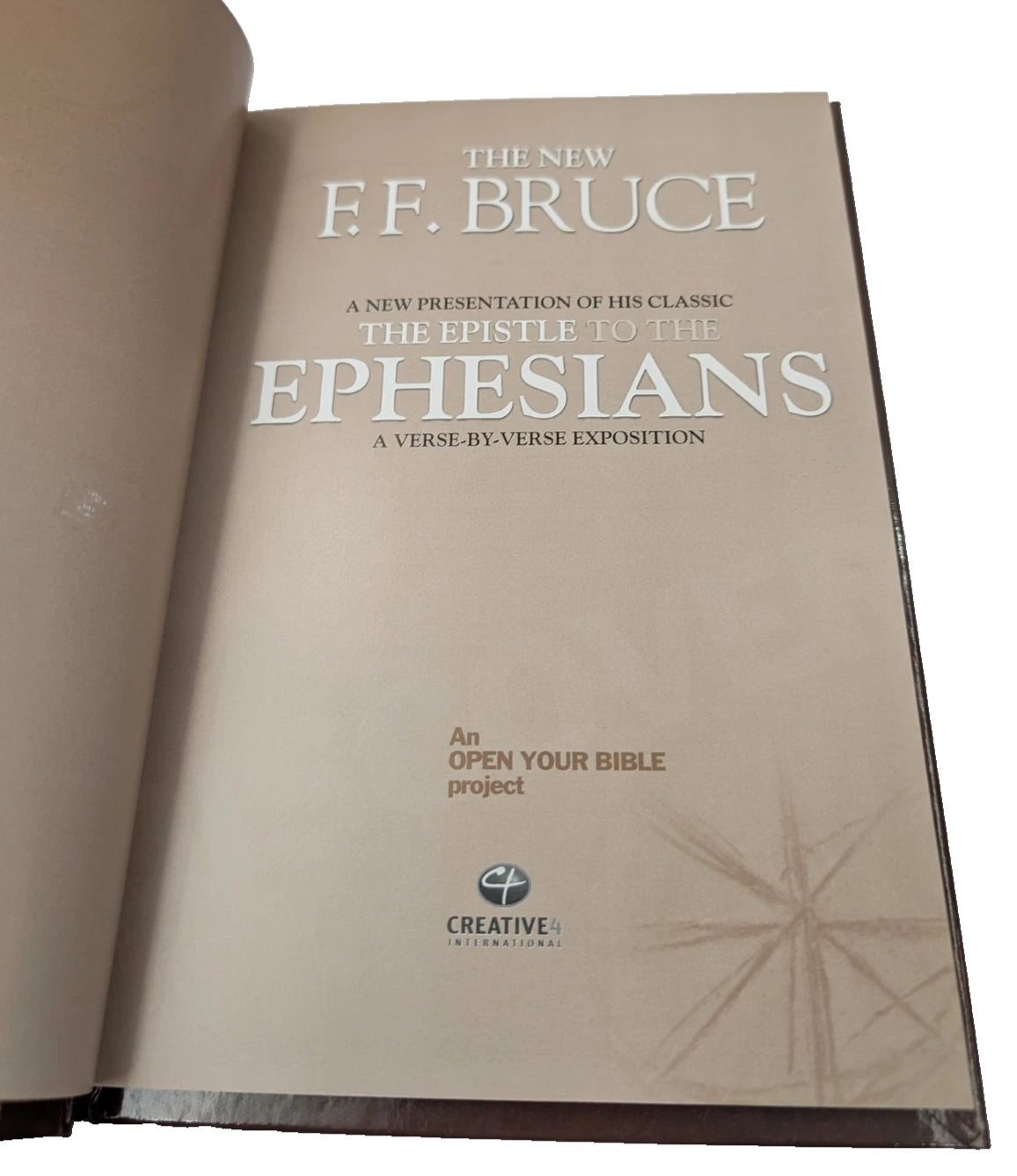 Epistle to the Ephesians Verse by Verse Exposition F F Bruce HC 2012 Bible, Pearl Press photograph 18