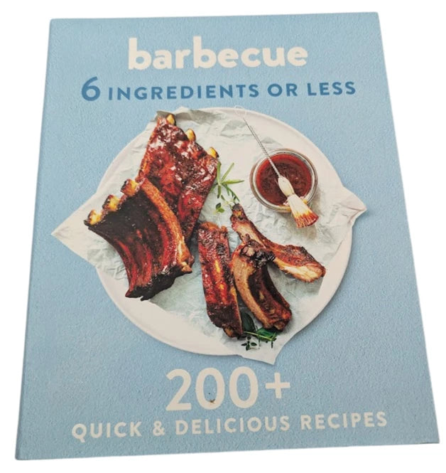 Barbecue Cookbook 6 Ingredients or Less 200+ Recipes PB 2020 Outdoor Cooking, Pearl Press photograph 1
