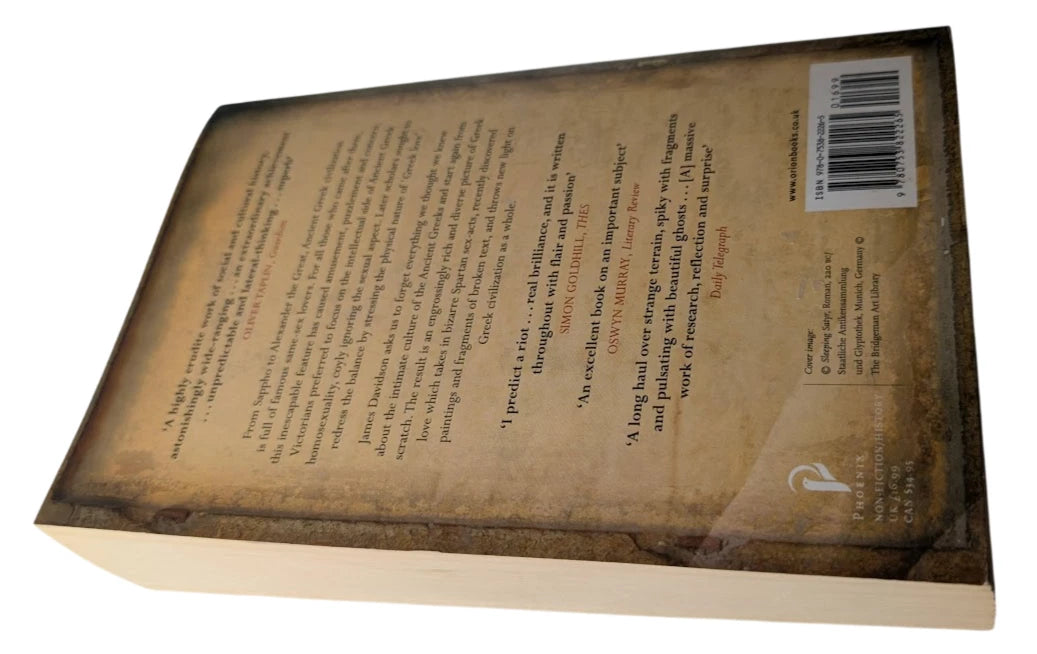 Greeks and Greek Love radical reappraisal of se xuality James Davidson 2008 PB, Pearl Press photograph 4