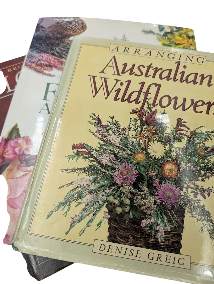 Three-book Australian wildflower and floristry bundle, Pearl Press photograph 2