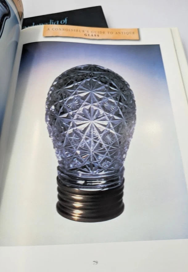Antique glass two-book bundle, Pearl Press photograph 5
