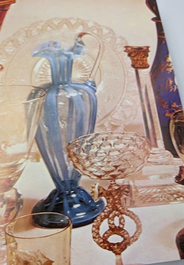 Antique glass two-book bundle, Pearl Press photograph 6