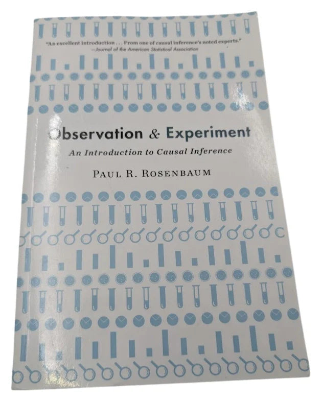 Observation and Experiment: An Introduction to Causal Inference - front cover