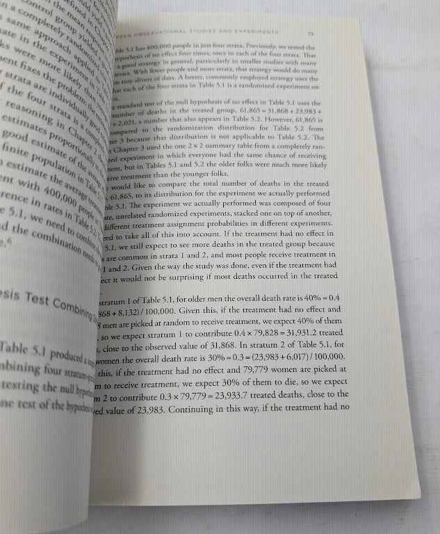 Observation and Experiment: An Introduction to Causal Inference - photograph 6