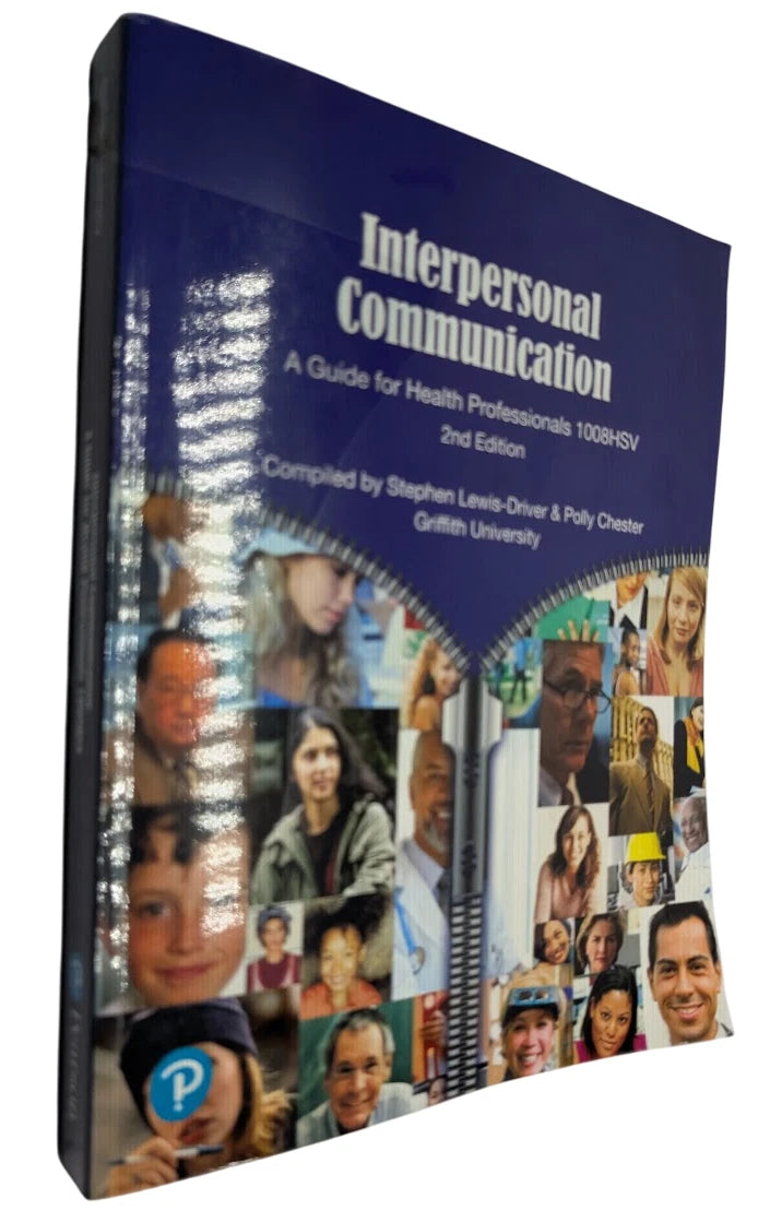 Interpersonal Communication health textbook, Pearl Press photograph 1