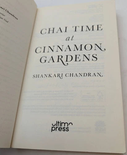 Chai Time at Cinnamon Gardens, actual copy, photograph 8 of 8