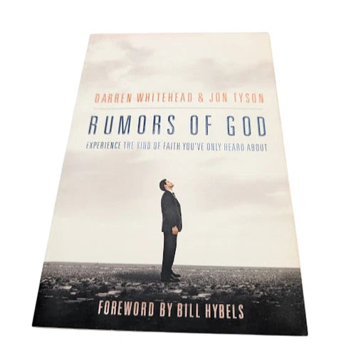 Rumors of God, actual copy, photograph 1 of 6