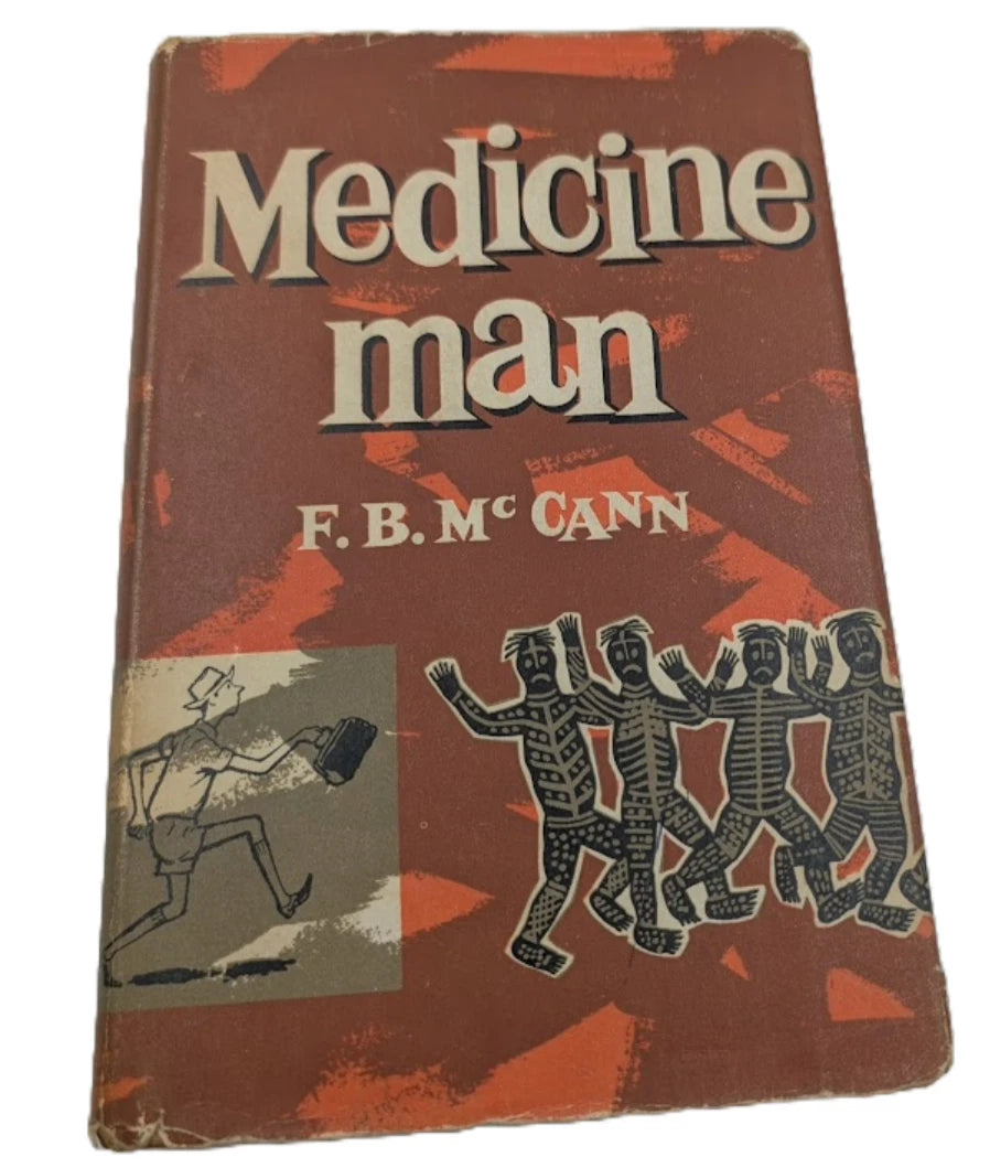 Medicine Man Frank McCann HC 1959 Memoir Biography Medicine Exploration Doctor, Pearl Press photograph 1