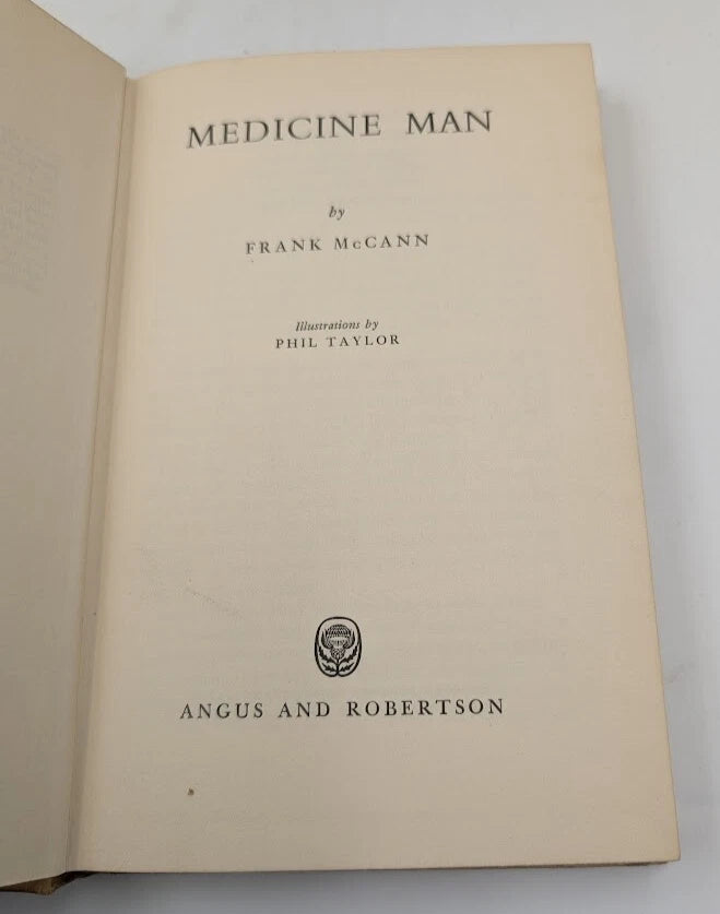 Medicine Man Frank McCann HC 1959 Memoir Biography Medicine Exploration Doctor, Pearl Press photograph 4