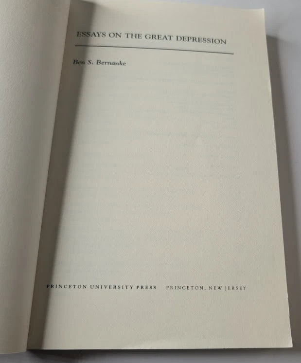 Essays on the Great Depression - photograph 4