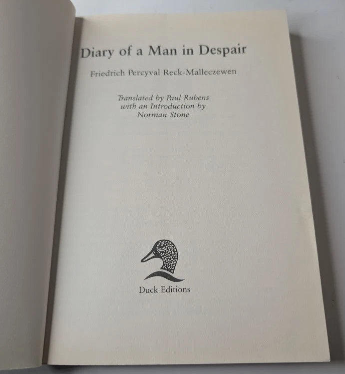 Diary of a Man in Despair - photograph 4