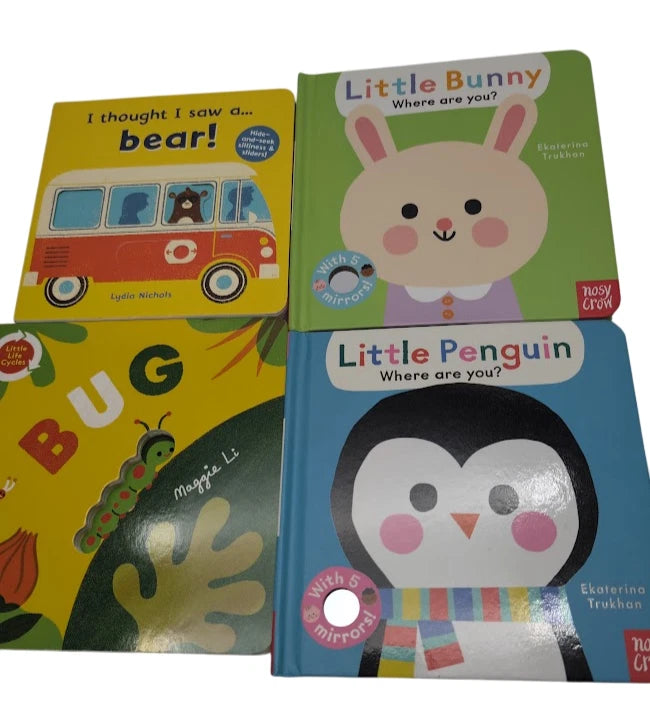 Four-book children's bundle, Pearl Press photograph 1