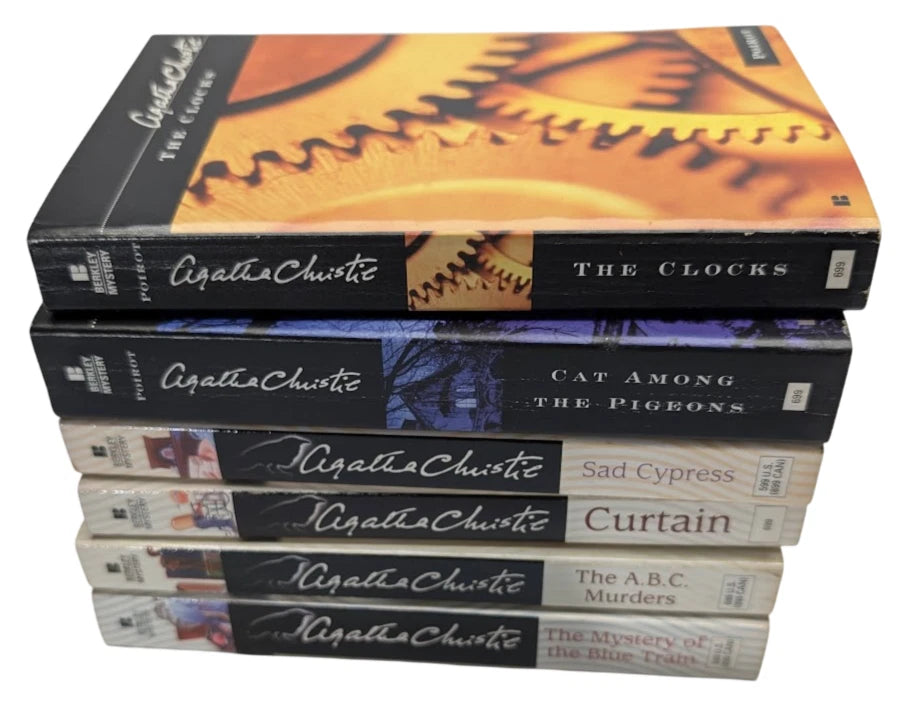 Agatha Christie six-book bundle, Pearl Press photograph 1