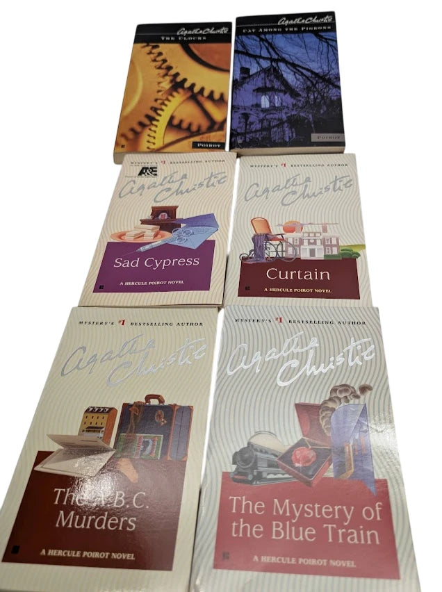 Agatha Christie six-book bundle, Pearl Press photograph 2