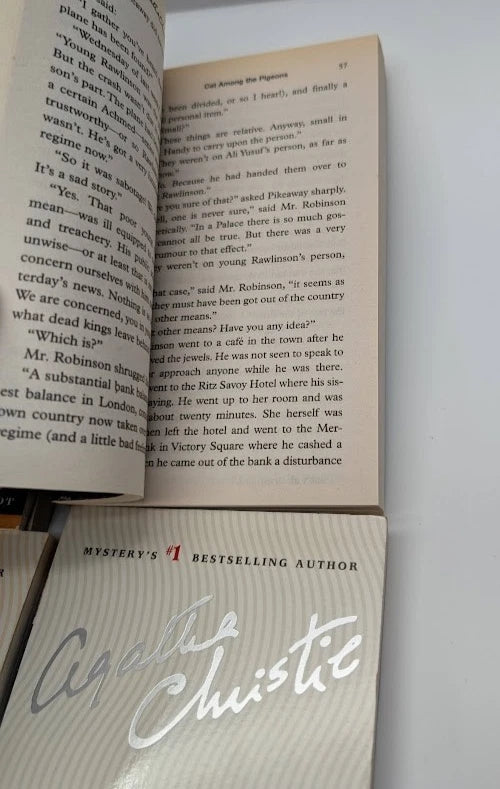 Agatha Christie six-book bundle, Pearl Press photograph 3