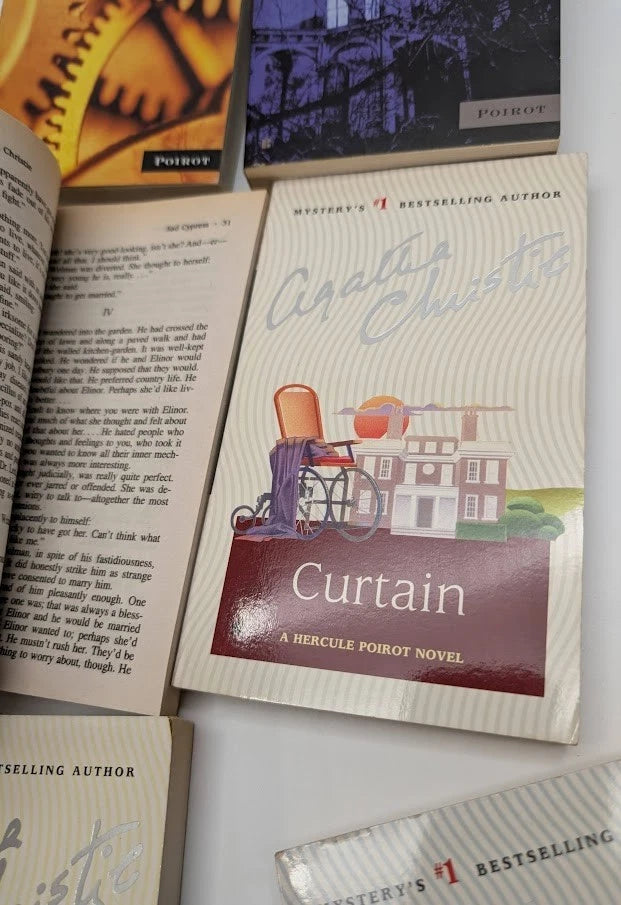 Agatha Christie six-book bundle, Pearl Press photograph 4
