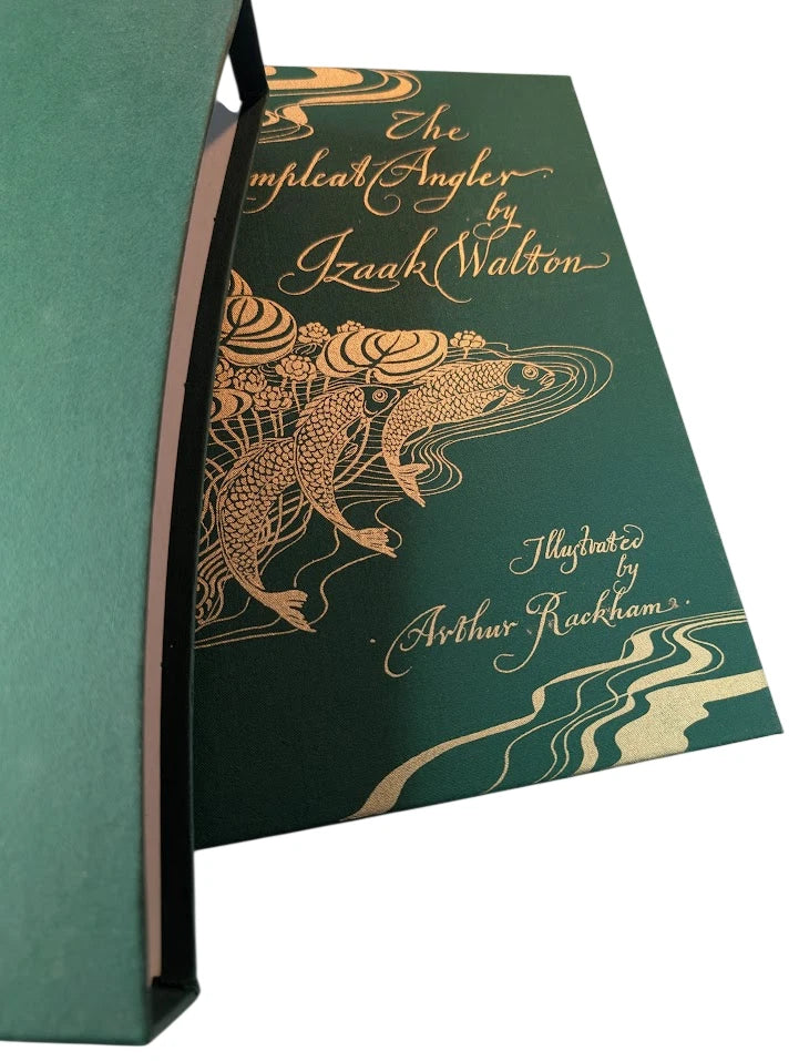 The Compleat Angler Izaak Walton Arthur Rackham Folio Society, actual copy photograph 1