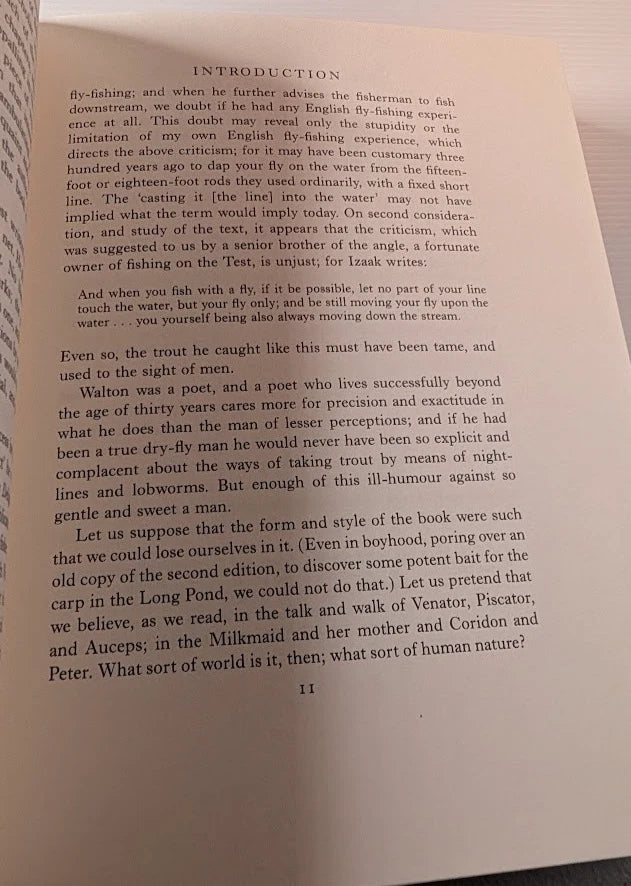 The Compleat Angler Izaak Walton Arthur Rackham Folio Society, actual copy photograph 5