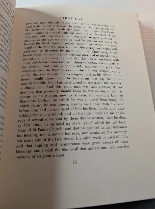 The Compleat Angler Izaak Walton Arthur Rackham Folio Society, actual copy photograph 7