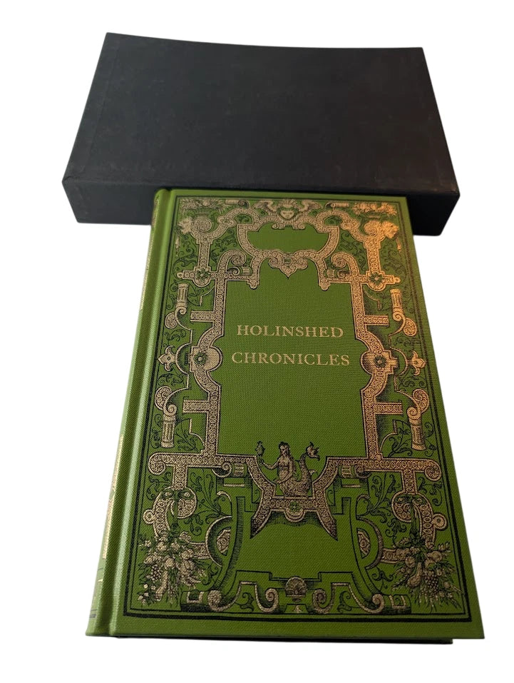 Chronicles Raphael Holinshed Folio Society, actual copy photograph 1