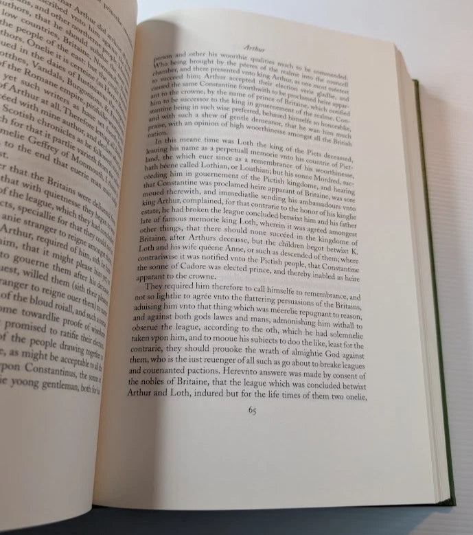Chronicles Raphael Holinshed Folio Society, actual copy photograph 8
