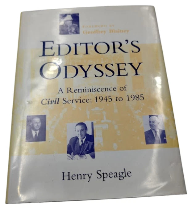 Editor's Odyssey by Henry Speagle, front cover
