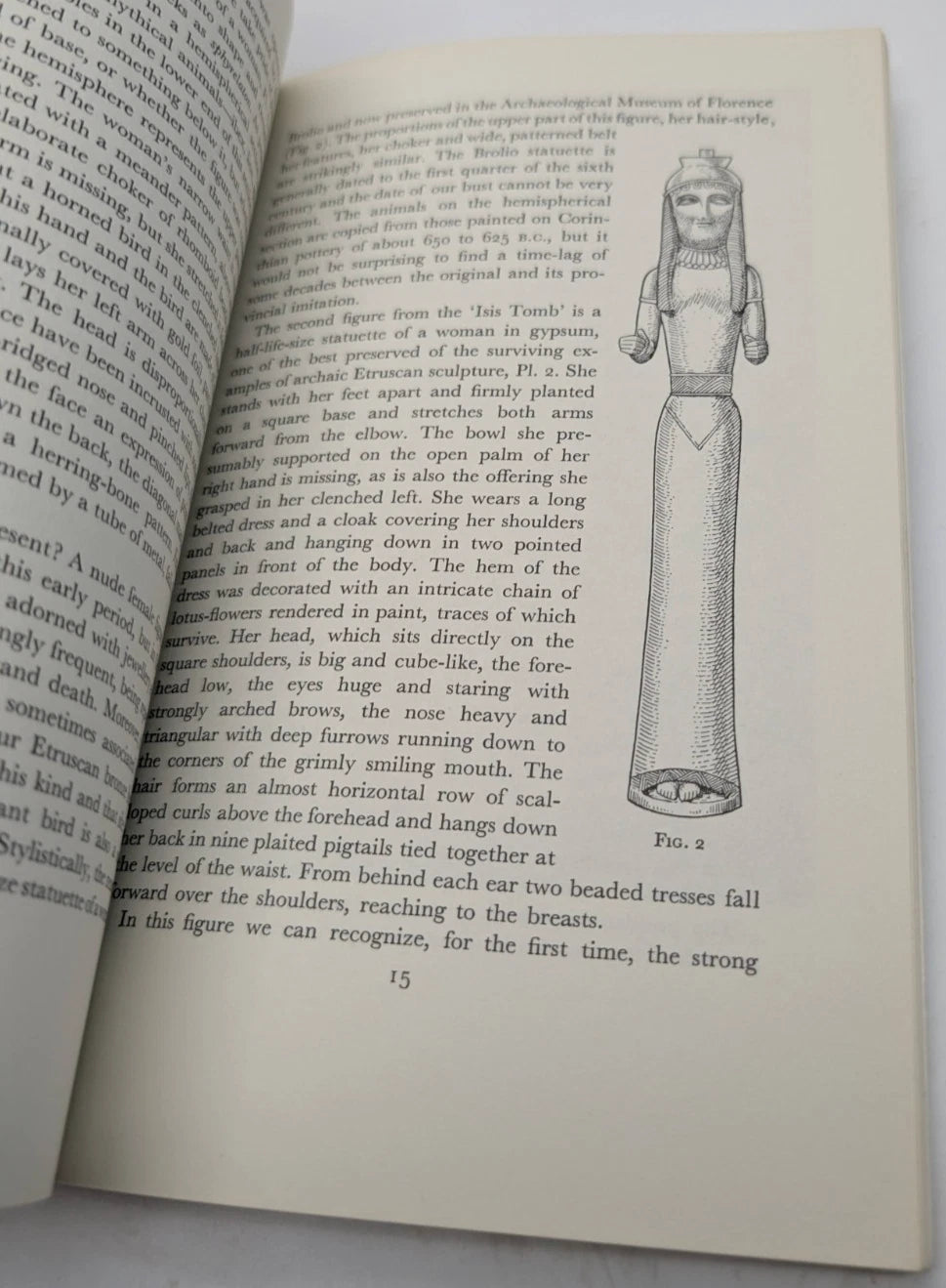 Etruscan Sculpture, Sybille Haynes, actual pre-owned copy, photo 6 of 12