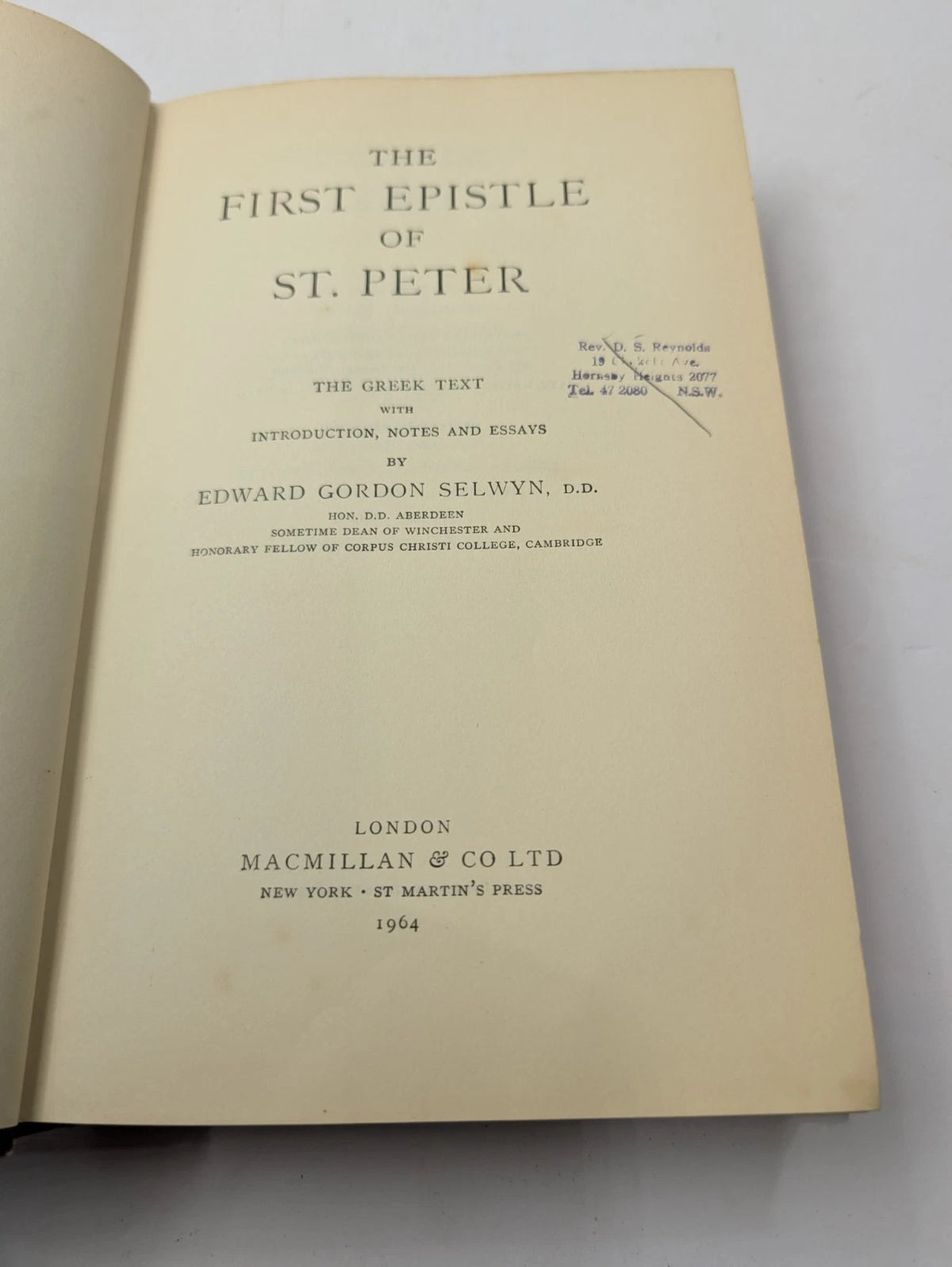 The First Epistle of St. Peter, copy photograph 14