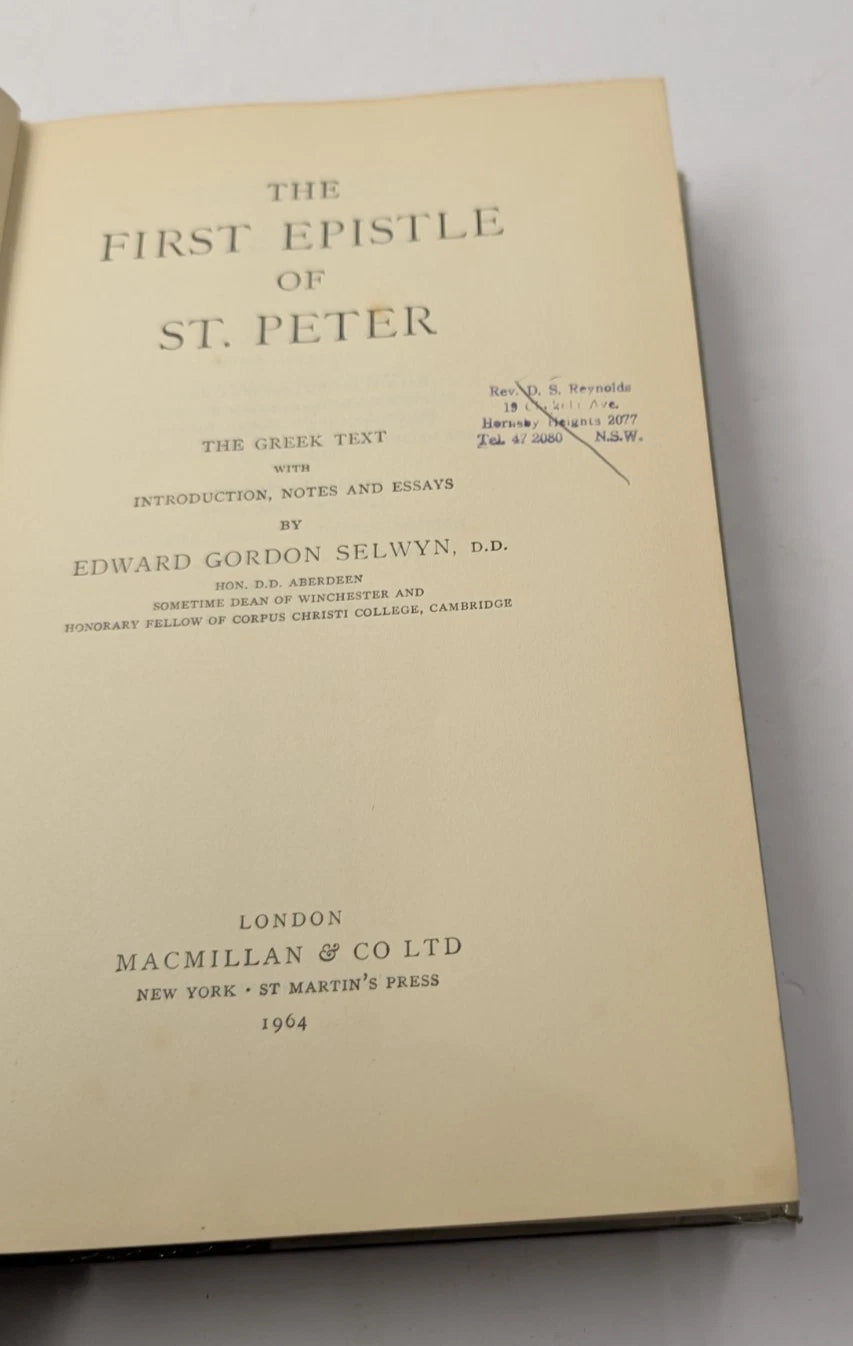 The First Epistle of St. Peter, copy photograph 4