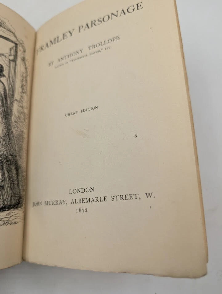 Framley Parsonage - actual copy, photograph 6