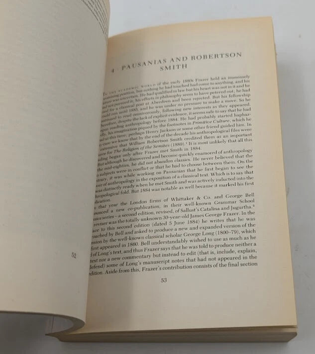 J. G. Frazer: His Life and Work - actual copy, photograph 6
