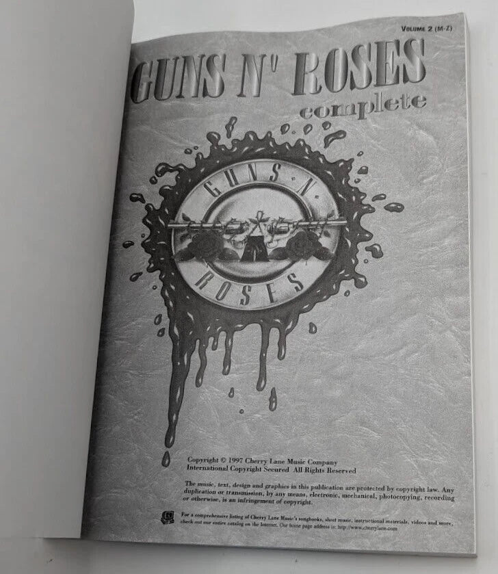 Guns N' Roses Complete Volume 2: original copy photograph 4